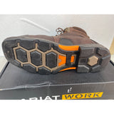 ARIAT ARJ3S mens 10.5 Overdrive 8" Wide Square Toe Composite Toe Waterproof Boots