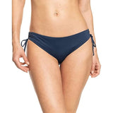Roxy Solid Beach Classics Hipster Full Bikini Bottom ERJX404292 Med. Blue NWT