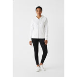 Columbia Hoodie Women's Small Long Sleeve Hooded Full Zip Cotton Blend Jacket