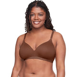 Warner's Blissful Benefits Wire-Free Bra RM1691W Mahogany