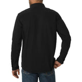 Wrangler Mens Medium Iconic Denim Regular Fit Pearl Snap Shirt Black NWOT