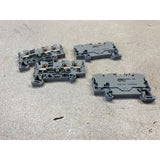 Wago IEC 60947-7-1 800V 4mm Terminal Block - Lot of 4 Pre-owned