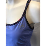 Asics Women's blue Yoga Fitness Racer back Tank Top Size Large
