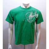 Hurley Premium Fit  Green Short Sleeve Crew Neck Boy's Cotton T Shirt Size XL