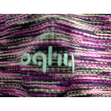 Hyba Sports Bra Women’s Size Small Purple Striped Polyester/Nylon Padded Bra