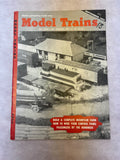 Model Trains Magazine September 1955 Vintage Paper Good/Very Good