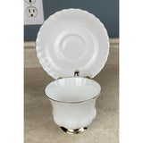 Royal Albert Fine Bone China Chantilly Teacup And Saucer Set