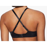 Wonderbra E1677H T Shirt Bra Women's Black Polyester Blend Underwire