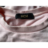 MCM Sweatshirt Italy Pink Cotton Medium Mens Genuine Original