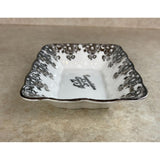 Royal Albert Rectangular 25th Anniversary Fine Bone China England Candy Dish