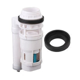 Dual Flush Toilet Valve Replacement Part White ABS Plastic 8.27" Body
