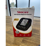 Sinocare Blood Pressure Monitor, for Home Use Battery Operated NEW