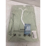 BRISIRA MENS SWIM TRUNKS 5" INSEAM QUICK DRY 38 3XL Green stripe NWT
