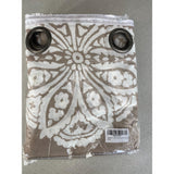 Treatmentex curtain panels Medallion Taupe 50" x 95" Set Of Two