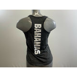 Freeport Bahamas Ocean Side Treasure Women's Grey Tank Top Size Small Cotton
