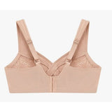Glamorise Women's Plus Size MagicLift Comfort Bra Posture Back #1064 Beige
