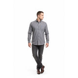 Timberland Long Sleeve Button Down Casual Brown Blue Mens Plaid Shirt Size Large