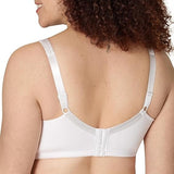 Playtex Style 4697 Womens 18 Hour Smoothing Minimizer Wirefree Bra White