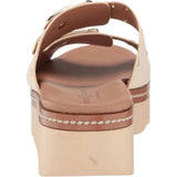 Chinese Laundry womens 9.5 Surf Stud Slide Sandal Nubuk Tan Like New