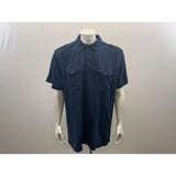 Old Navy Men's Polo Shirt Size XXL Cotton Blue Short Sleeve Dual Pocket
