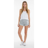 Head Rush Women's Size XS Gray Elastic Drawstring Waist Sweat Shorts