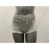 Head Rush Women's Size XS Gray Elastic Drawstring Waist Sweat Shorts