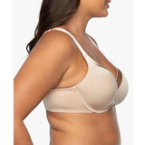 Vanity Fair Womens Caress Full Coverage Underwire Bra 76338 Rose/Beige