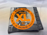 D'Addario Guitar Strings - XL Nickel Electric Guitar Strings - EXL110-3D, 3 sets