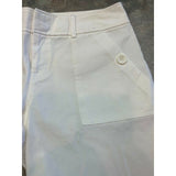 International Concepts Womens Shorts Size 4 White Five Pocket Flat Front