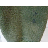 America Eagle Green Long Sleeve V Neck Women's Hooded Sweatshirt Size Small