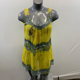 Together Women's Yellow Beachwear Bathing Suit Tunic Cover up Size 10 Polyester