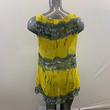 Together Women's Yellow Beachwear Bathing Suit Tunic Cover up Size 10 Polyester