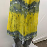 Together Women's Yellow Beachwear Bathing Suit Tunic Cover up Size 10 Polyester