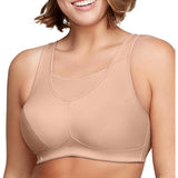 Glamorise #1066 Sports Bra No Bounce Plus Camisole Wirefree NWOT