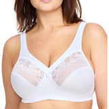 Glamorise Womens Plus Size MagicLift Wirefree Minimizer Support Bra #1003