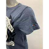 Tommy Hilfiger Women's Small Blue Custom Fit Short Sleeve Crew Neck T Shirt