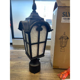 Outdoor Post Light Fixture Aluminum Waterproof Black/Gold NEW