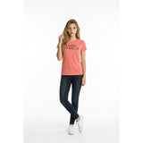 Under Armour Classic Tee Women's Size XS Pink Spell Out Short Sleeve Crew Neck T Shirt