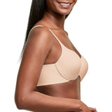 Maidenform Womens Comfort Devotion Dreamwire Full Coverage Bra Dm0070 Almond