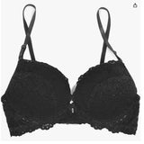 Smart & Sexy 85046 Womens Signature Lace Push-up Bra Black