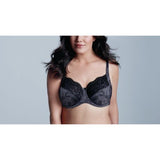 Wonderbra Women's Plus Full Support Underwire Bra Jet Black Style W1916.