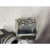 Allen Bradley And Other Black Push Button Panel Box Switches Lot Of 10 Used #15
