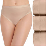 Vanity Fair 13464 Comfort Where It Counts No Ride Up Panties 7/Large Neutral NWT