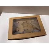 Cupcake Presentation Box - Holds 6 standard Cupcakes - 10 pack NEW
