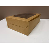 Cupcake Presentation Box - Holds 6 standard Cupcakes - 10 pack NEW