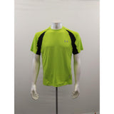 Under Armour Heat Gear Athletic Shirt Men's Size MD Green Black Short Sleeve Polyester