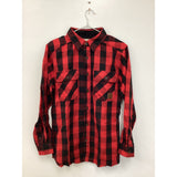 Legendary Whitetails Men's Heavy Cotton Shirt Red Plaid Small NWOT