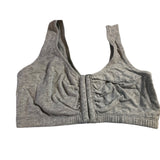 Fruit of the Loom Front Close Builtup Sports Bra Style 96014 Gray Heather