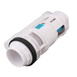 Dual Flush Toilet Valve Replacement Part White ABS Plastic 8.27" Body