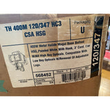 Lithonia Lighting TH 400M 120/347 HC3 CSA HSG  400-watt high-intensity discharge (HID) metal halide high bay industrial light fixture  NEW